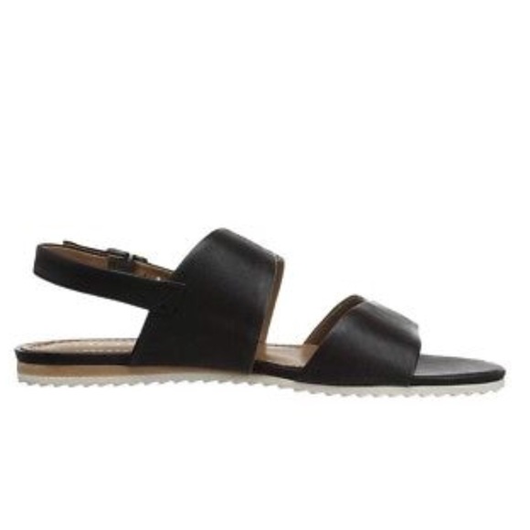 Trask | Womens Sadie Sandal Size 7 Black Calfskin - Picture 3 of 8